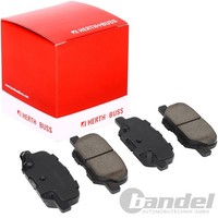 Herth+Buss BremsbelÄGe Hinterachse Passend FÜR CitroËN C4 Mazda 6 Mitsubishi