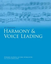 Harmony and Voice Leading, Schachter, Carl