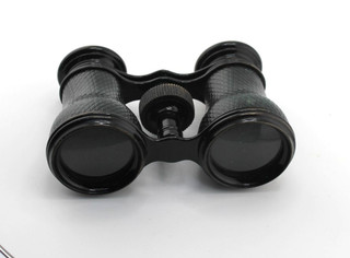 Antique Negretti & Zambra London Miniature Opera Glasses / Theater Binoculars wi