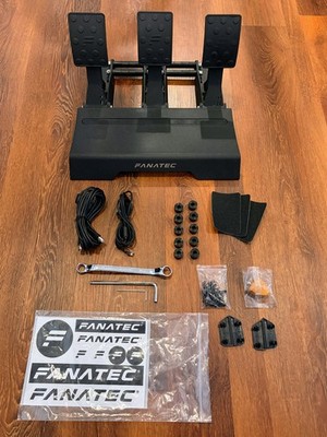 Fanatec CSL ELITE Load Cell Pedal Set with Elastomers & Accessories - Excellent!