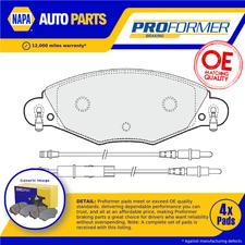 Brake Pads Set fits CITROEN C5 Mk1, Mk2 2.2D Front 01 to 08 Proformer New