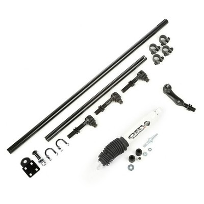 Rugged Ridge 18050.88 Heavy Duty Tie Rod & Drag Link Kit w/ Damper 84-06 Jeep