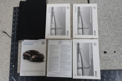 Buick Verano Owner's Manual 2013 Navigation Book Set 13 Free Shipping OM820