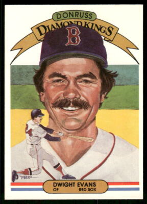 1982 Donruss #7 Dwight Evans