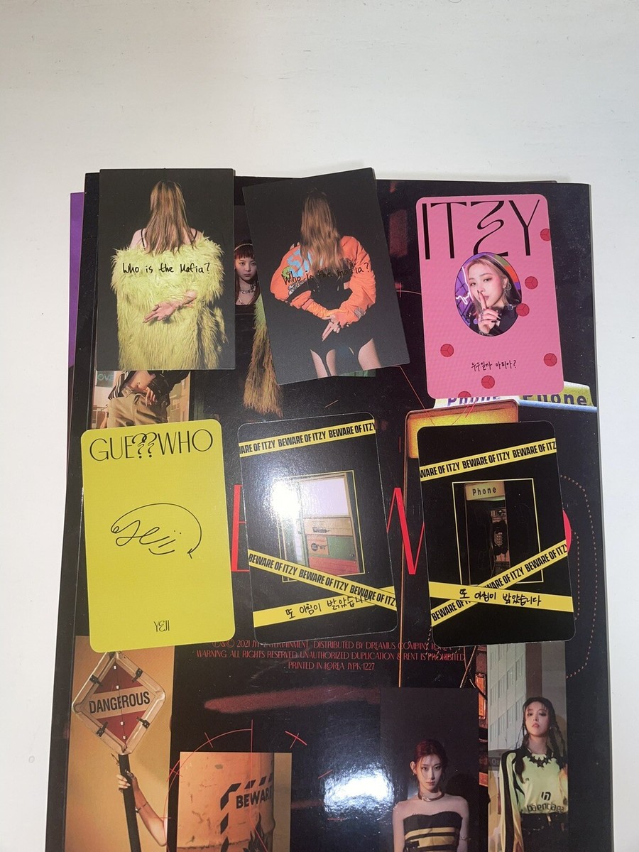 Itzy Guess Who 2 Album Set With Pre Order Benefit, Inclusions, And