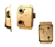Brass Box Lock Boat Yacht Ship Maritime Door Lock 9s Vk