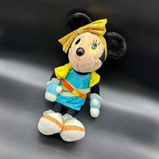 Vintage Totally Minnie Mouse Plush Doll 1980s Retro Outfit Stuffed Animal Kitsch