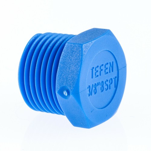 TEFEN Nylon End Plug (Male BSP) - 第 1/12 張圖片