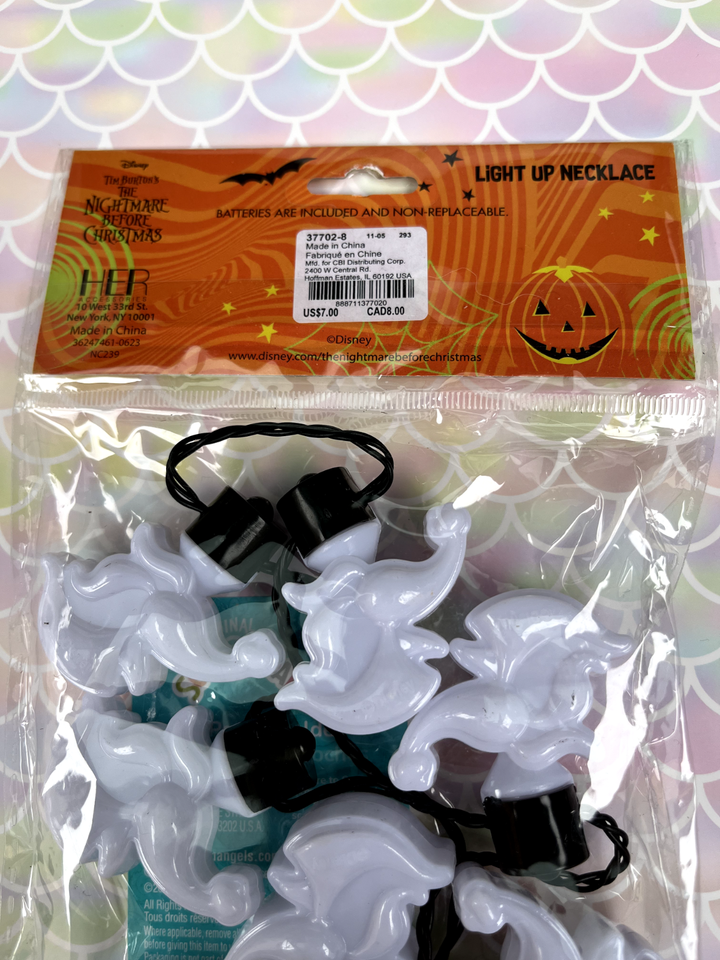 New Claire's Disney Nightmare Before Christmas Zero the Dog Light Up