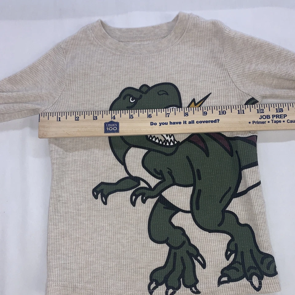 CAMISA TÉRMICA GARANIMALS DINOSAURIO MANGA LARGA TALLA 4T Foto 4 de 4