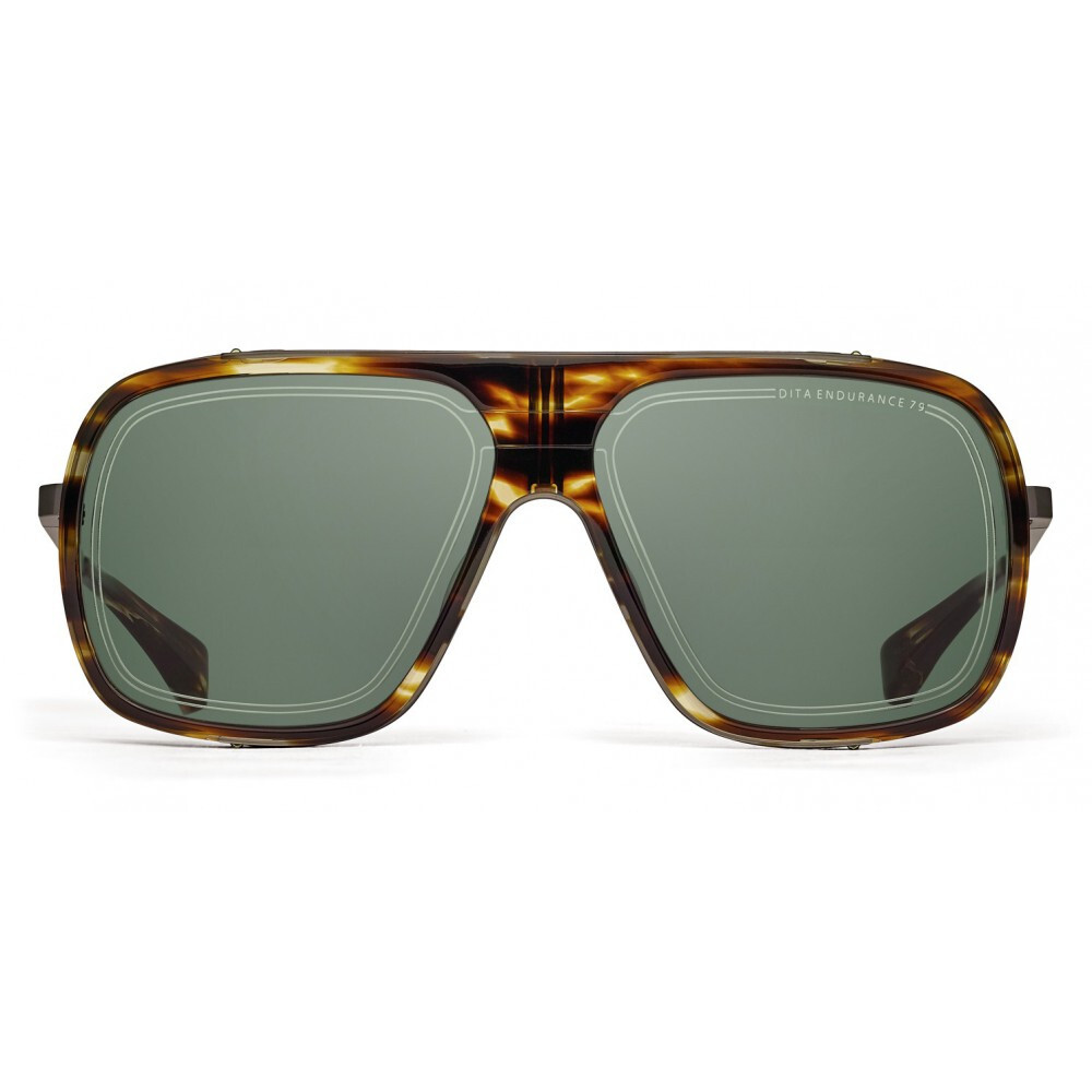 テレビ dipakrajbhat RARE New DITA ENDURANCE 79 Havana Black Green Titanium Square