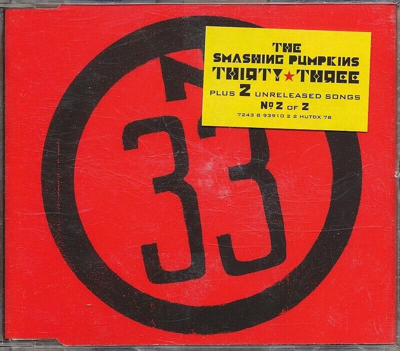 The Smashing Pumpkins - Thirty Three RARE import CD single w The Smashing Pumpkins - Thirty Three RARE import CD single w