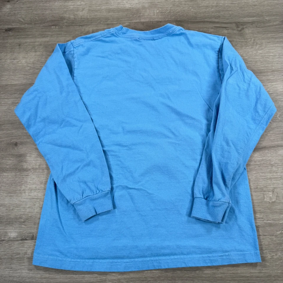 Vintage 90s Batman T-Shirt Long Sleeve DC Youth Kids Large Cartoon - Image 2 of 4