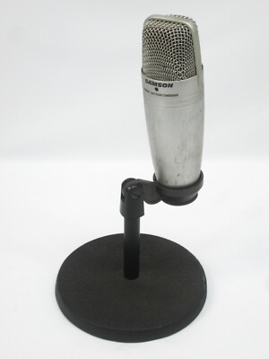 Samson C01U USB Studio Condenser Professional Microphone w/ On Stage Desk Stand