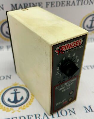 Ringel RS-10D Multi Function 0.1-10 sec 110V 230V 48V 24V AC DC Time Delay Relay