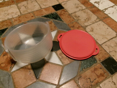 Tupperware KäseMax - Cloche à fromage rectangulaire - Blanc transparent