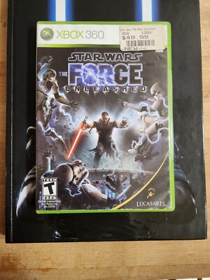 star wars force unleashed 1 And 2, With Collectors Edition Guide Book xbox 360