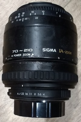 Sigma IA-Zoom 70-210mm f/4.0-5.6 Lens 52mm for Pentax AF