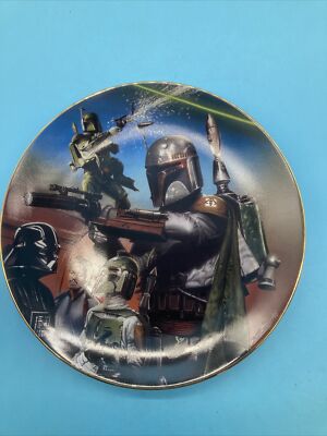 Star Wars Heroes And Villains Boba Fett Plate