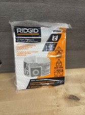 Ridgid 23738 VF3501 Wet Dry Vac High-Efficiency Dust Bags (2 Bags) New