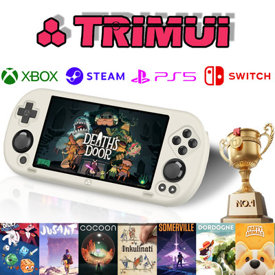 New retro gaming console 5-inch 5000mAh Linux system X-BOX PS5 Steam Switch WiFi