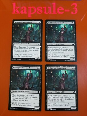 4x Nightsquad Commando | Ikoria Lair of Behemoths | MTG Magic Cards