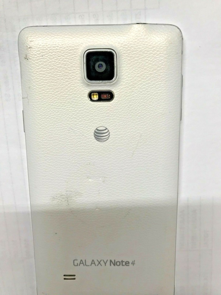 Samsung Galaxy Note 4 SM-N910A - 32 GB - Frost White AT&T / GSM ...