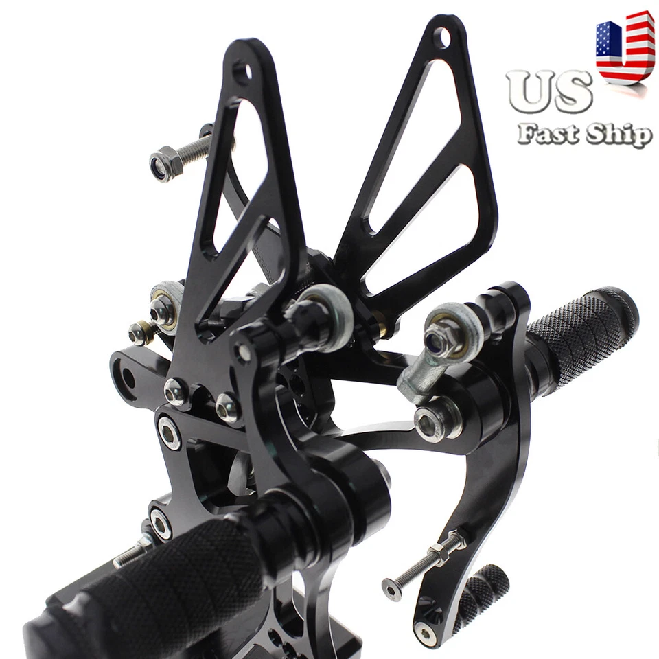 Reposapiés de motor juegos traseros para Yamaha YZF R1 1998 1999 2003 2002 2001 2000 Foto 3 de 4