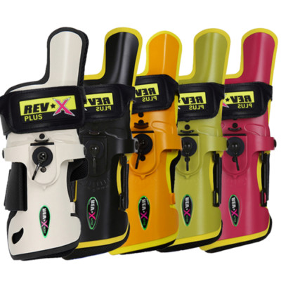LORD FIELD REV-X Plus Bowling Wrist Support Protector, Left Cobra, Lime, L