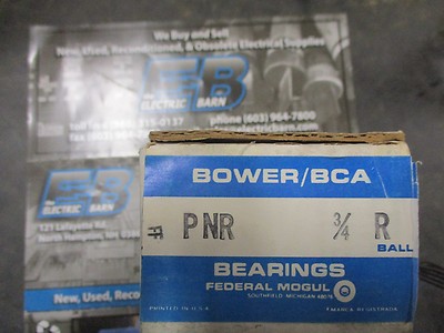 BOWER/BCA PNR 3/4 R, PILLOW BLOCK BEARING- NEW-B