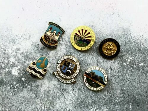 Bowling Sports Collectable Badges