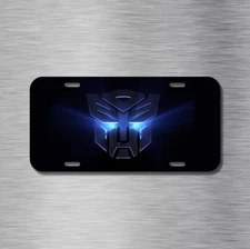 Transformers Vehicle License Plate Front Auto Tag NEW Autobots Decepticons