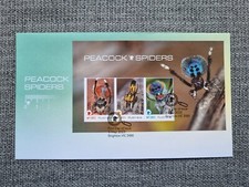2023 Peacock Spiders - First Day Cover FDC Minisheet