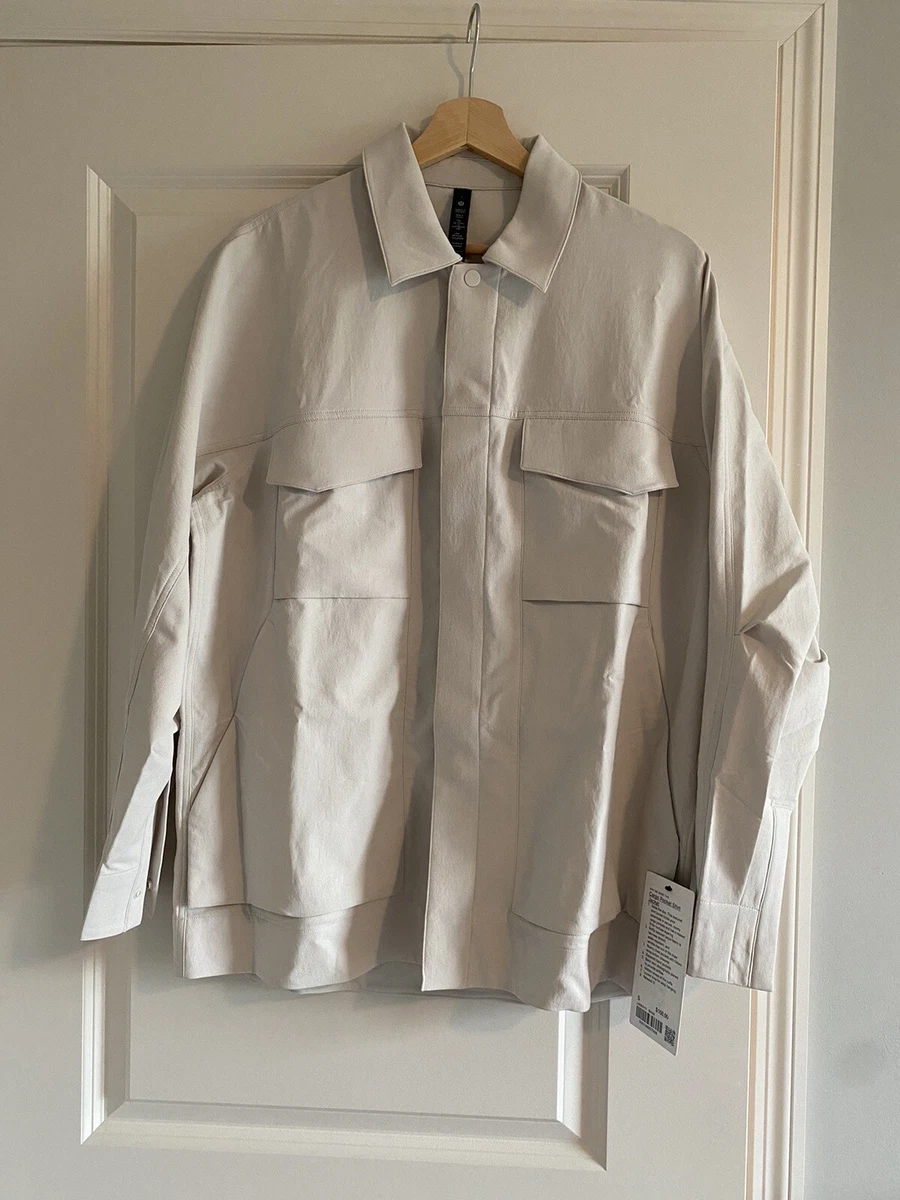 Shirt jacket with pockets clearance