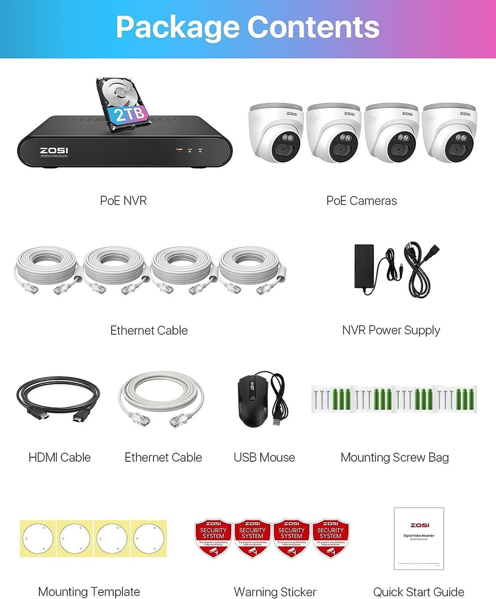 AnnonceKit Camera Surveillance - Kit camera surveillance