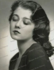 8x10 Print Sidney Fox Art Deco Glamour Portrait 1930's by Jack Freulich #HES