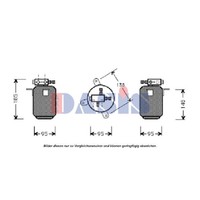 Trockner Klimaanlage Stahl FüR BMW 5Er E34 520I 24V 525I 525Tds 7Er E32 735I
