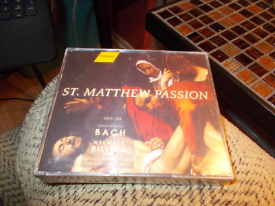 HELMUTH RILLING CD ST. MATTHEW PASSION BRAND NEW SEALED