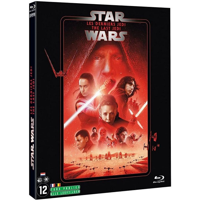 Star Wars 8 Le Ultimo Jedi Blu-Ray Nuova