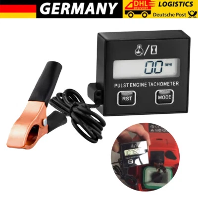 MARKENLOS Drehzahlmesser Digital Tachometer für Motorsäge Kettensäge und andere Takter KG