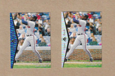Fred McGriff 1995 Upper Deck SP base & silver lot #30