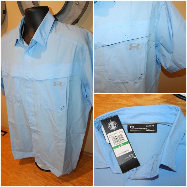under armour button up fishing shirts