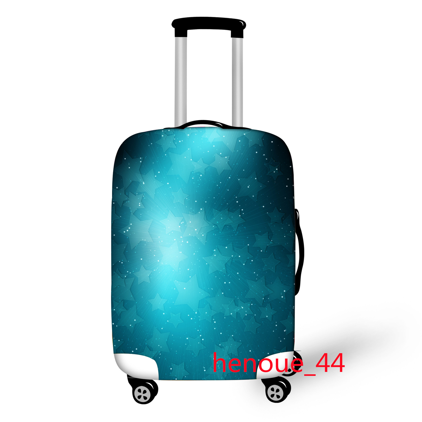 Starry Sky Galaxy Travel Luggage Cover Protector Elastic Suitcase 18