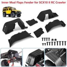 1Set Inner Mud Flaps Fender for 1/10 RC Crawler Axial SCX10 II 90046 90047 Car