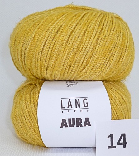 Baumwollgarn AURA LangYarns 50g Knäuel sehr weich und leicht flauschig - Bild 3 von 10