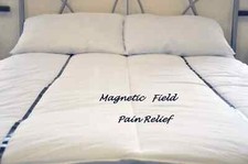 Magnetic Pain Relief Polycotton Mattress Reviver Topper Enhancer