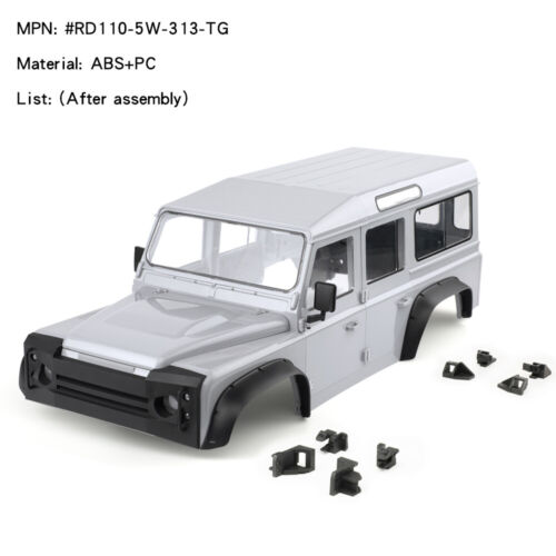 313/324mm 5 Doors Wagon Camel Cup Body Shell for 1/10 RC Crawler TRX4 RD110 - Picture 6 of 33