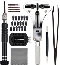 Watch Battery Replacement Tool Kit, 3 Point L...