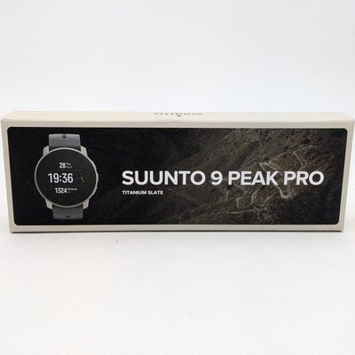 Suunto 9 Peak Pro Titanium Slate Activity Smart Watch | OW211 (SS050809000)