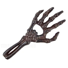 New Cast Iron Handheld Skeleton Hand Beer Bottle Opener UX4247 Free Shipping